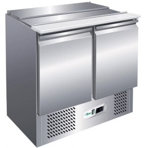 G-S900 - Saladette con refrigeración estática para ensaladas en acero inoxidable AISI304