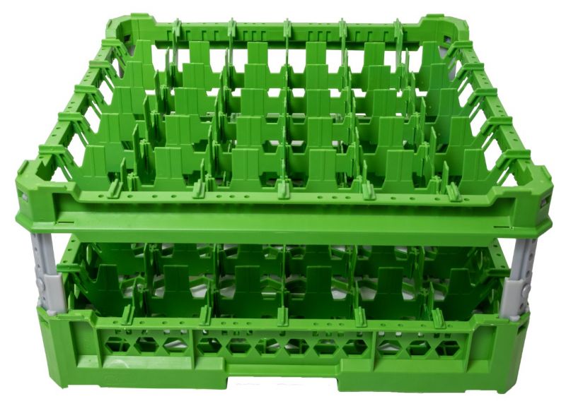 GEN-K36x6 CLASSIC BASKET 36 SQUARE COMPARTMENTS - Cup height from 